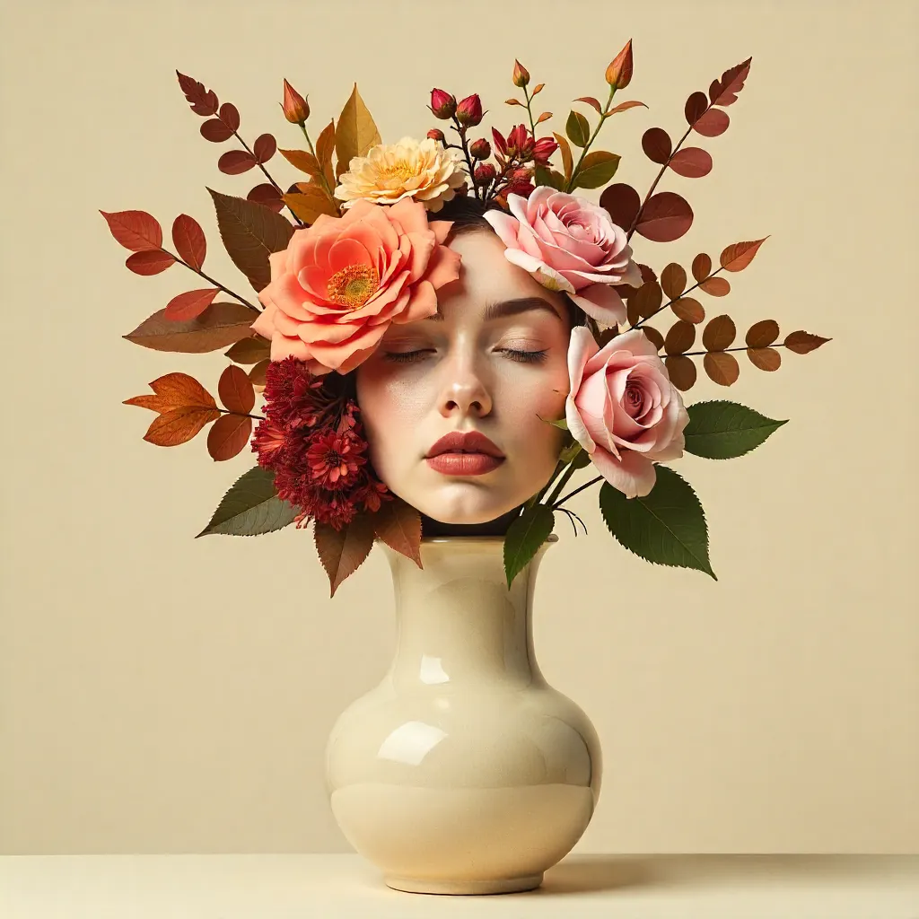 Seasonal autumn arrangement